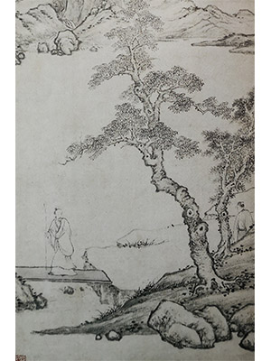 项圣谟 《林泉逸客》