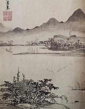 项圣谟 《江城如画》