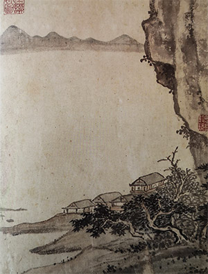 项圣谟 《日日江楼坐翠闻》