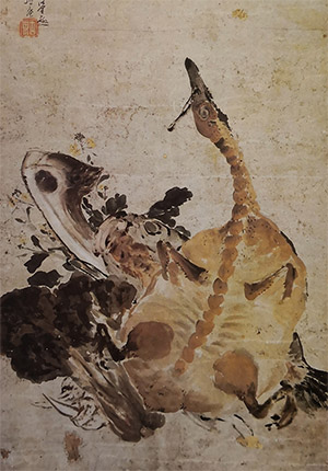 居廉 《腊味》