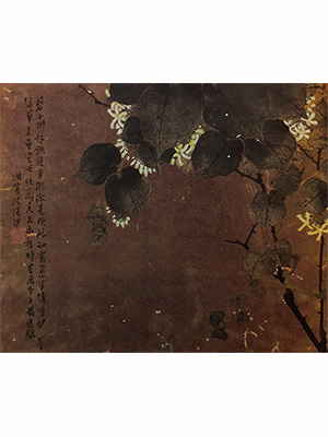 居廉 《夜来香》