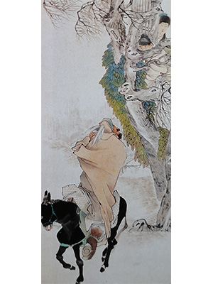 任伯年 《风尘三侠》