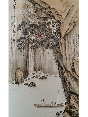 吴观岱 《飞流直下三千尺》