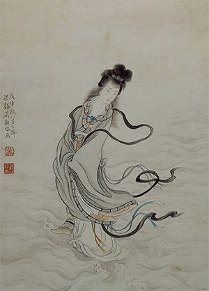 吴观岱 《凌波仙子》