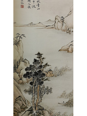 吴观岱 《清秋金波浮万里》