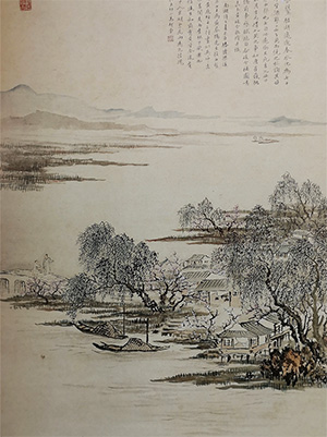 吴观岱 《渔村逸兴》