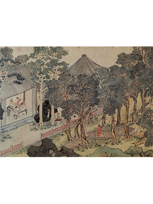 文征明 《东园图》卷