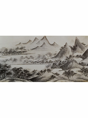文征明 《仿米云山图卷》