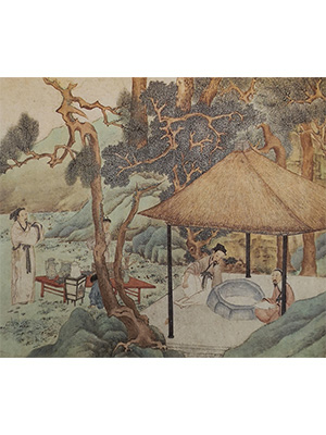 文征明 《蕙山茶会》卷