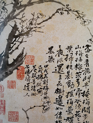 石涛 《墨梅》