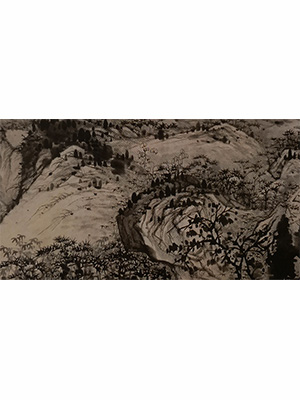 石涛 《清润山水卷》