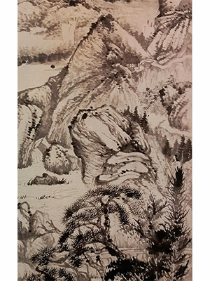 石涛 《山林乐事》