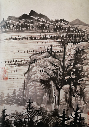 石涛 《春江水暖》