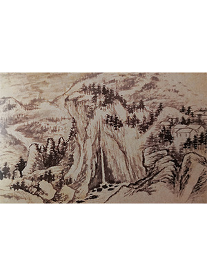 石涛 《风烟含乱石》