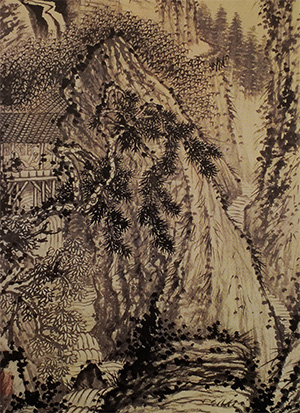 石涛 《山水清音》