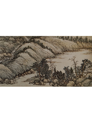 王翚 《仿黄公望山水图卷》