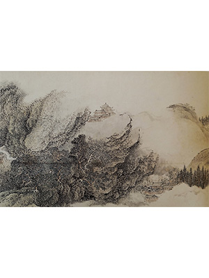 王翚 《溪山晴霭图卷》