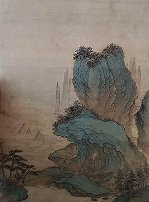 王翚 《仙山苦樵》
