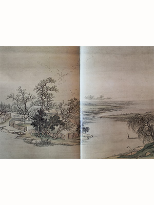 王翚 《钓家》