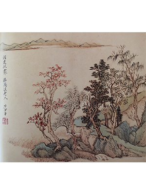 王翚 《洞庭秋霁图》
