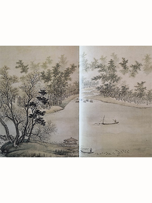 王翚 《放鸭亭》