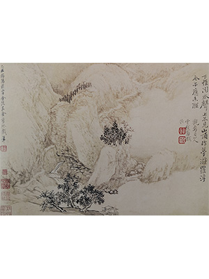 王翚 《梦游罗浮》