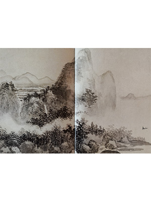 王翚 《雾卷晴山》卷