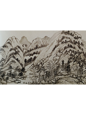 王翚 《临富春山居图》卷