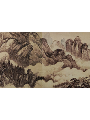 王翚 《庐山白云图卷》