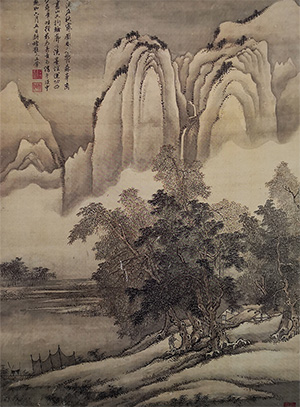 王翚 《渔庄秋霁图》