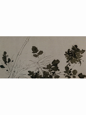 徐渭 《墨色花鸟图卷》