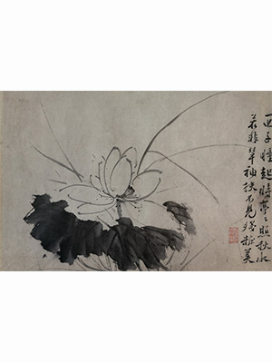 徐渭 《墨色花卉图卷》之三