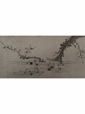 徐渭 《梅花浸水图卷》