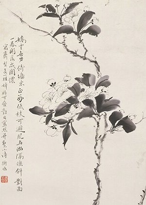 陈师曾 《梨花图》