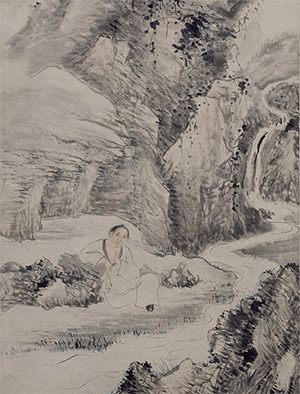 华嵒 《自画像》