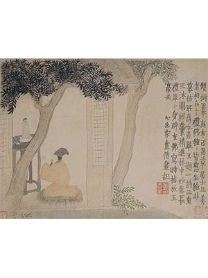 金农 《礼佛图》