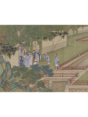 冷枚 《成王封唐侯》