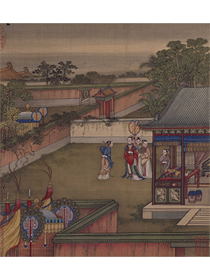 冷枚 《十宫词-隋宫》
