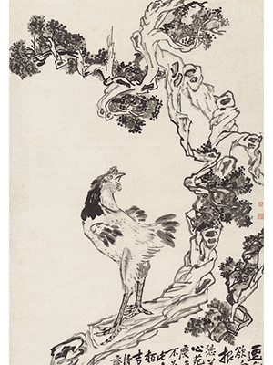 李鱓 《百事大吉》