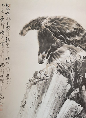 高剑父 《大鹰》