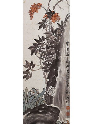 陈师曾 《群仙祝寿》