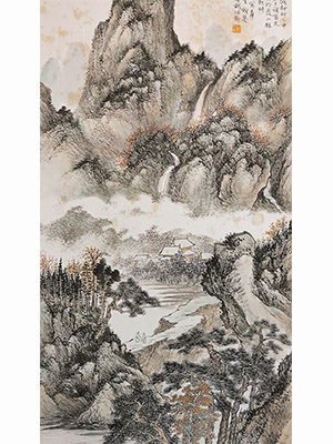 胡佩衡 《一林霜叶九秋时》
