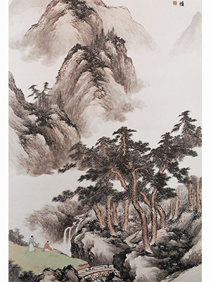 祁崑 《归雾断山腰》
