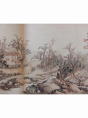 祁崑 《国花堂图卷》