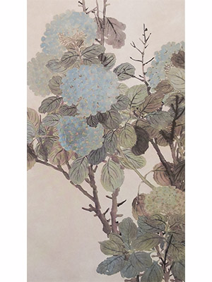 任熊 《琼花》