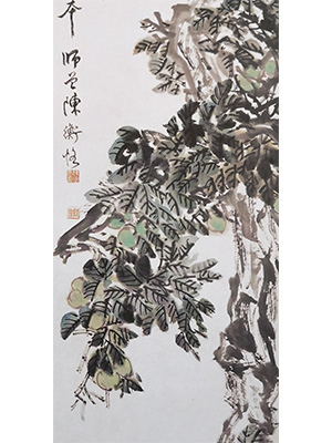 陈师曾 《青枇杷》