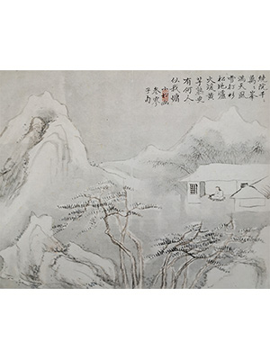 金城 《满天风雪打杉松》