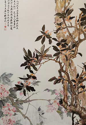 金城 《芙蓉金桂》