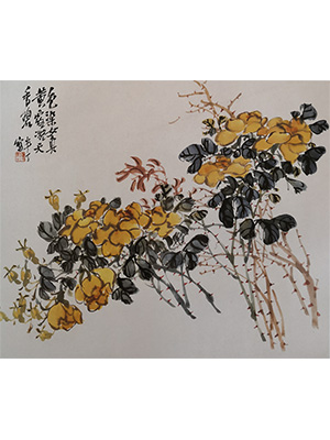陈半丁 《女贞》