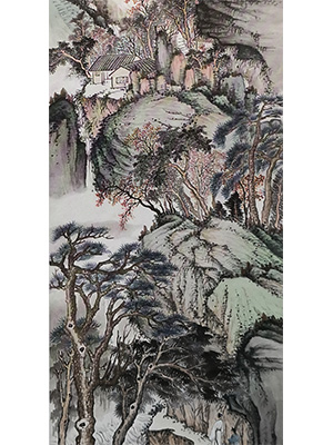 陈半丁 《幽居深远》